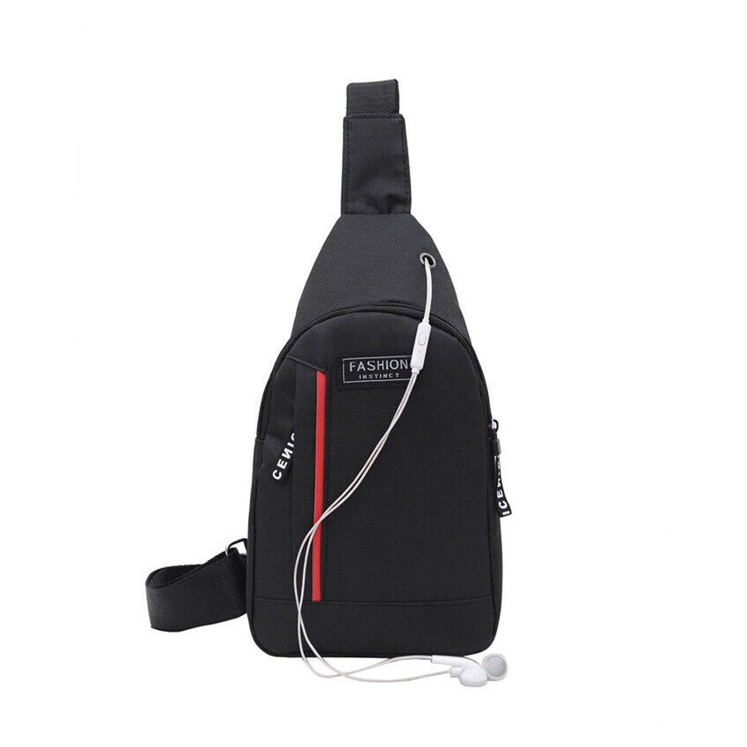 0322 Black Waterproof Anti Theft Crossbody fanny pack waist bag PU Leather Shoulder Bags Chest Men Casual fashion USB Charging earphone hook Sling Travel Messengers Bag DeoDap 0322 Black Waterproof Anti Theft Crossbody fanny pack waist bag PU Leather Shoulder Bags Chest Men Casual fashion USB Charging earphone hook Sling Travel Messengers Bag DeoDap